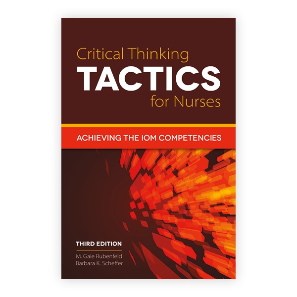 critical thinking tactics for nurses e book